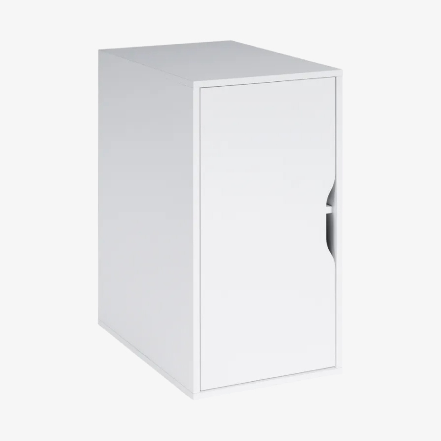 Тумба с дверцей Trinity (Тринити), цвет белый